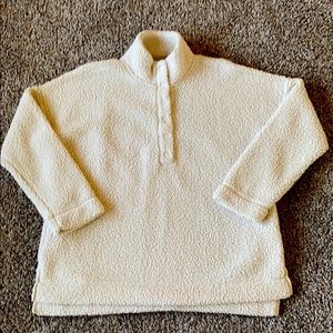 Aerie Sherpa fleece pullover
